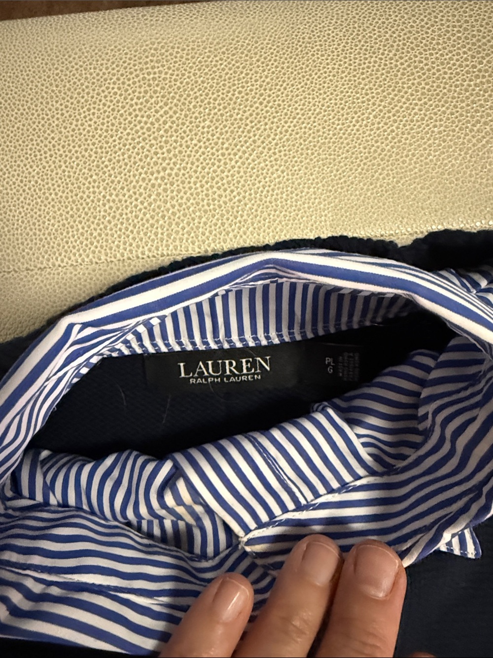 Lauren Twofer Crewneck Sweater - Classic Layered Look - Picture 2 of 3